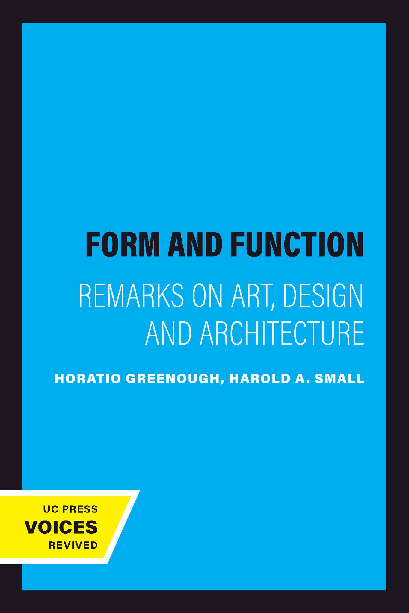 Cover image for Form and Function ISBN 9780520311978